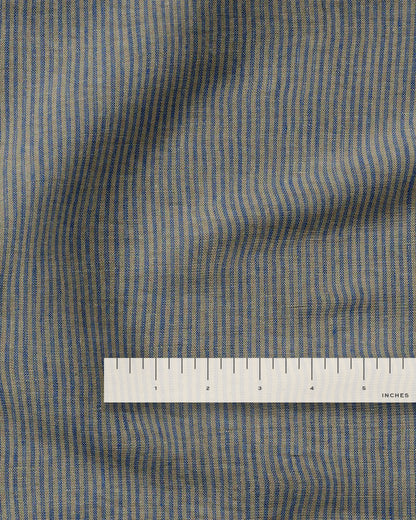 Moonbeam Thin Stripe Linen