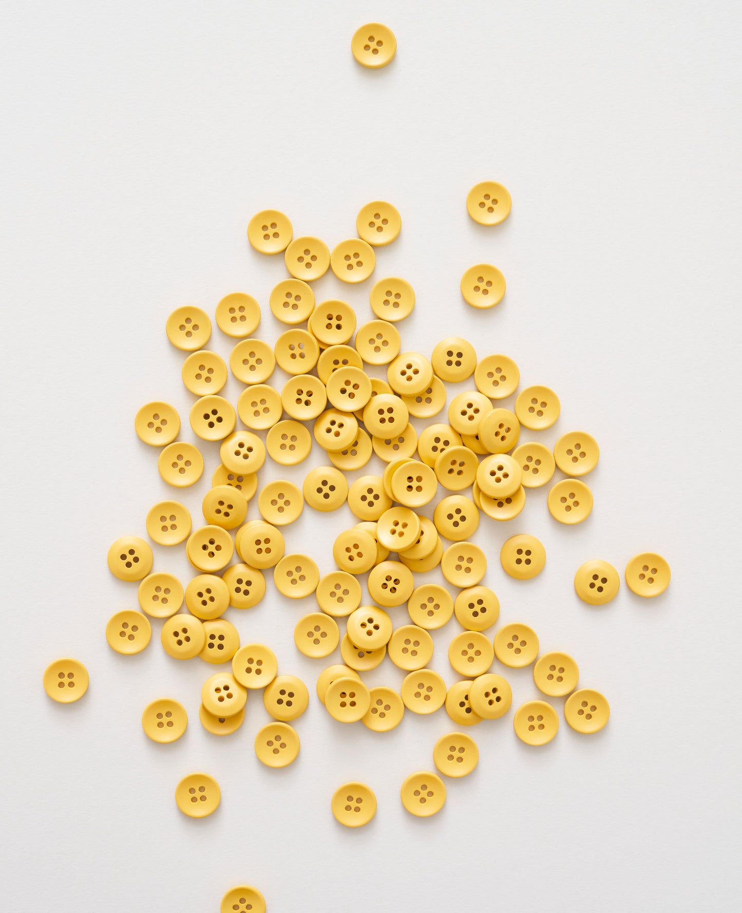Mustard Mini Retro Buttons