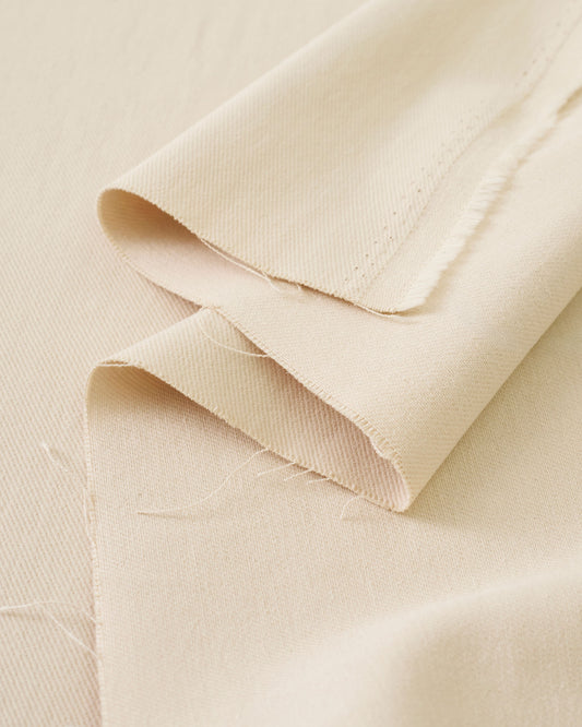 Natural Extra Soft Brushed Heavyweight Cotton Twill