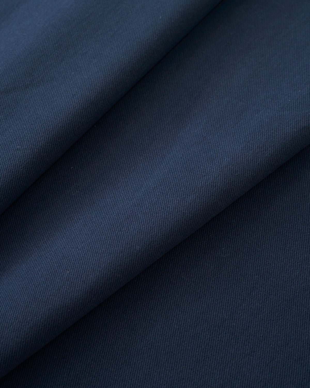 Navy Extra Soft Brushed Heavyweight Cotton Twill
