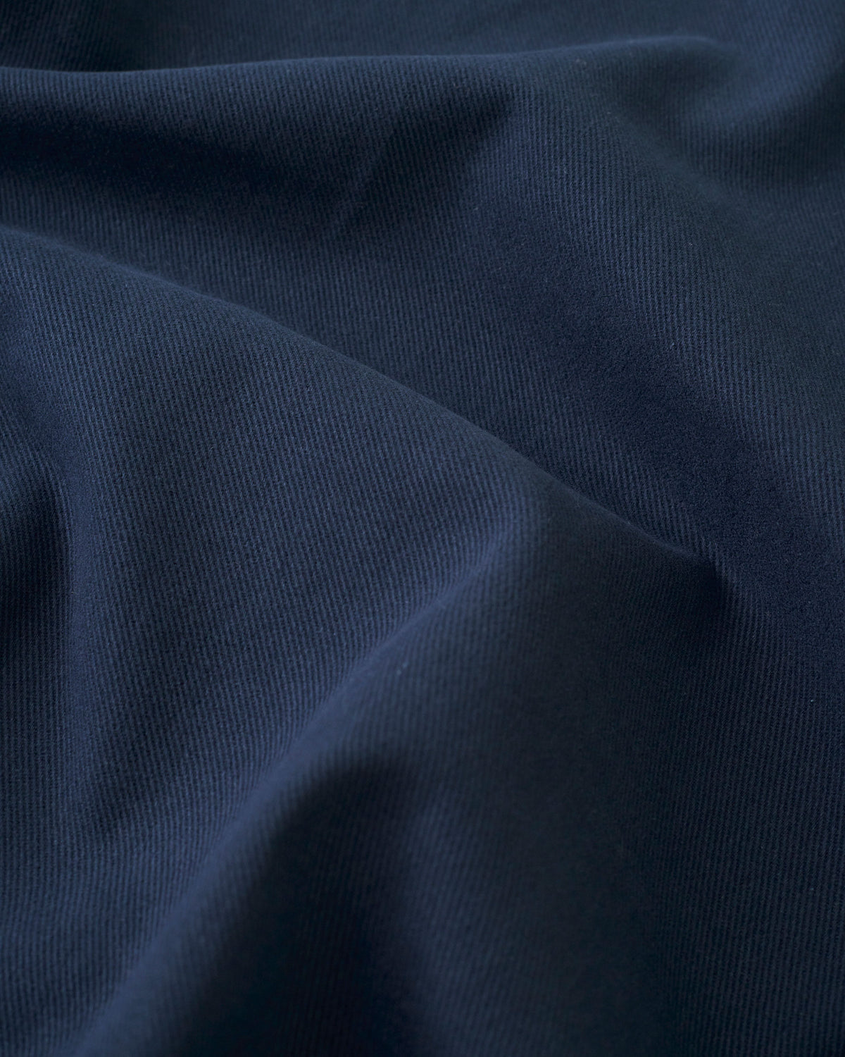 Navy Extra Soft Brushed Heavyweight Cotton Twill