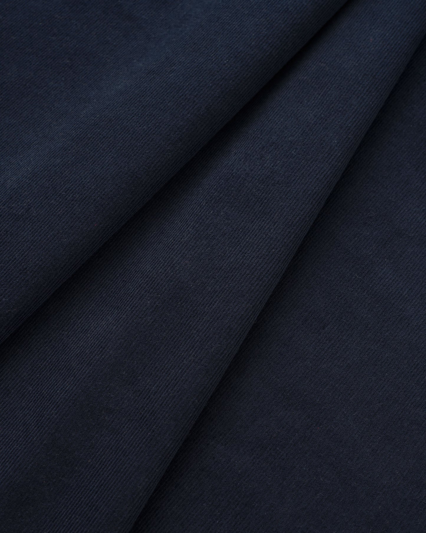 Navy Feather Soft Cotton Corduroy