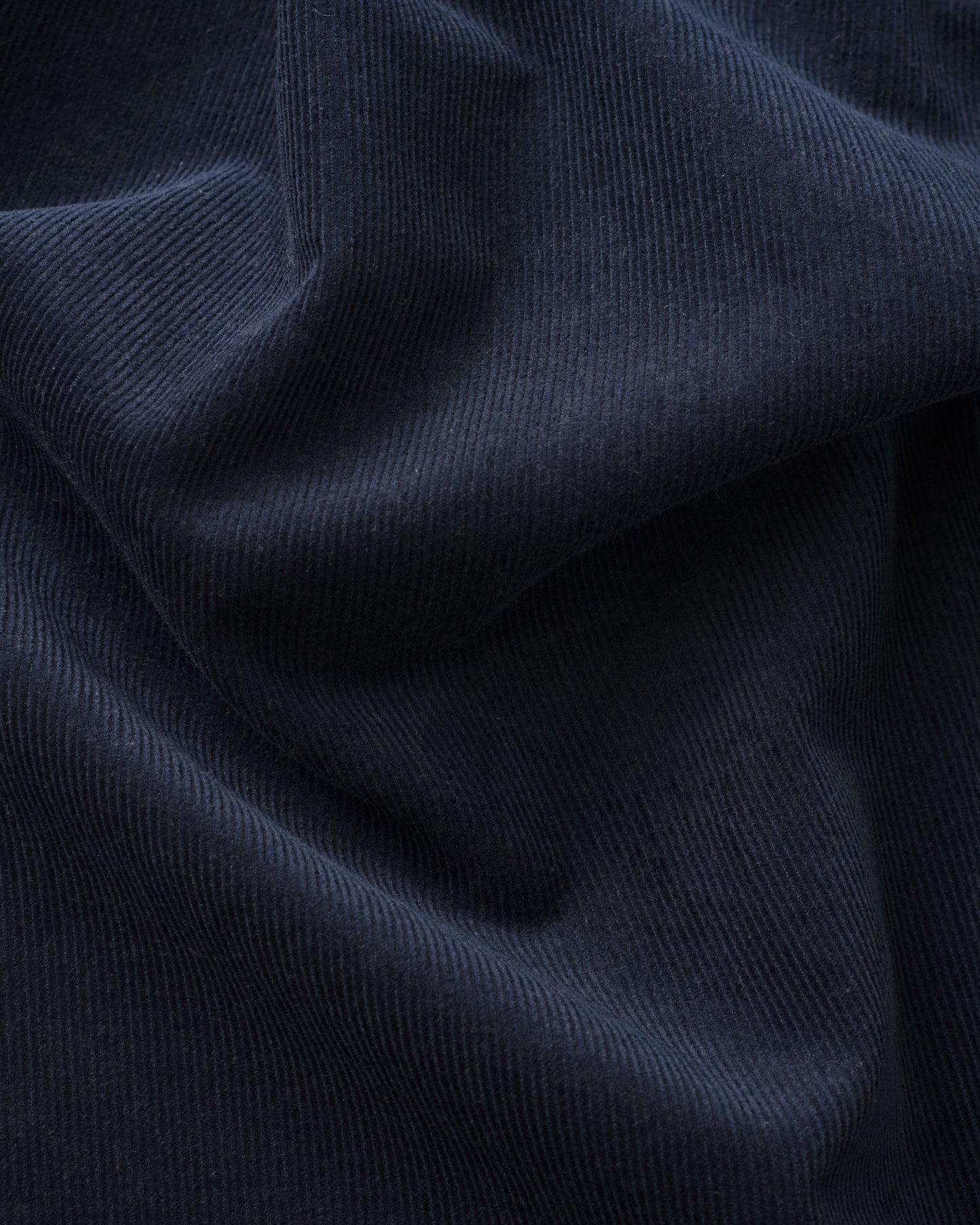 Navy Feather Soft Cotton Corduroy