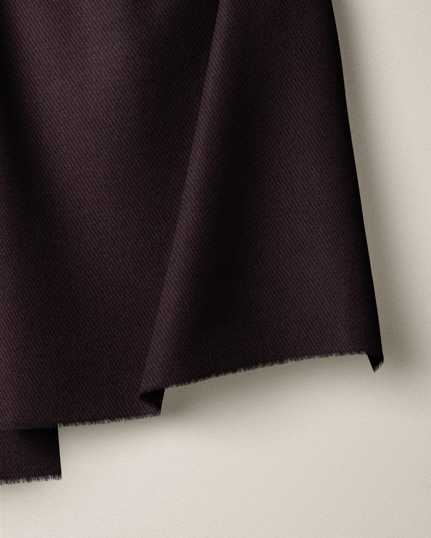 Night Plum Brushed Bull Denim