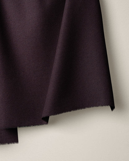 Night Plum Brushed Bull Denim