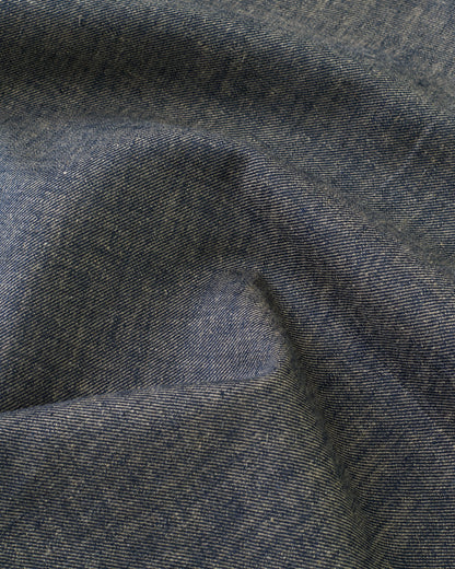 Night Tint Chambray Denim Linen Cotton Blend