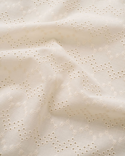 Oat Honeycomb Cotton Eyelet