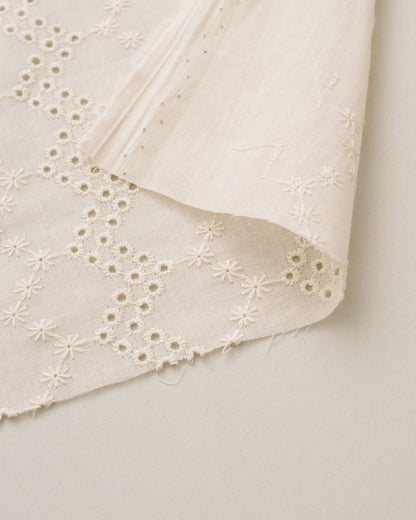 Oat Honeycomb Cotton Eyelet