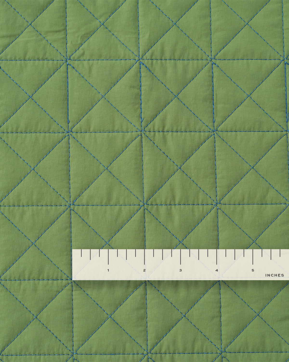 Ink and Olive Quilted Puffer