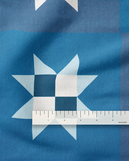 Patchwork Star Washed Cotton Twill