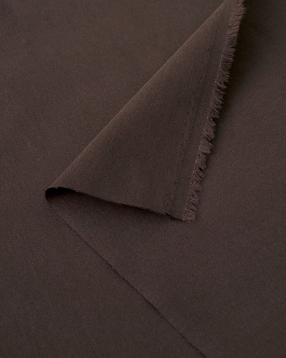 Peat Brown Workwear Cotton Twill