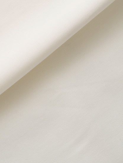 Petal White Workwear Cotton Twill