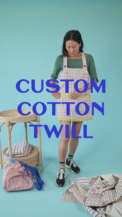 Posey Stripe Custom Cotton Twill