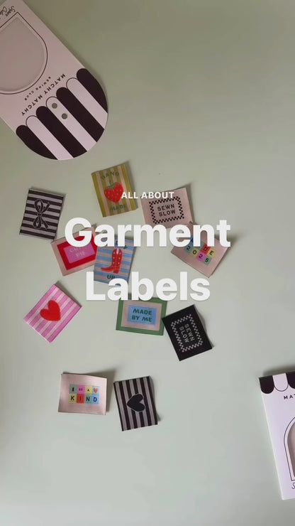 Cowboy Boot Large Garment Labels