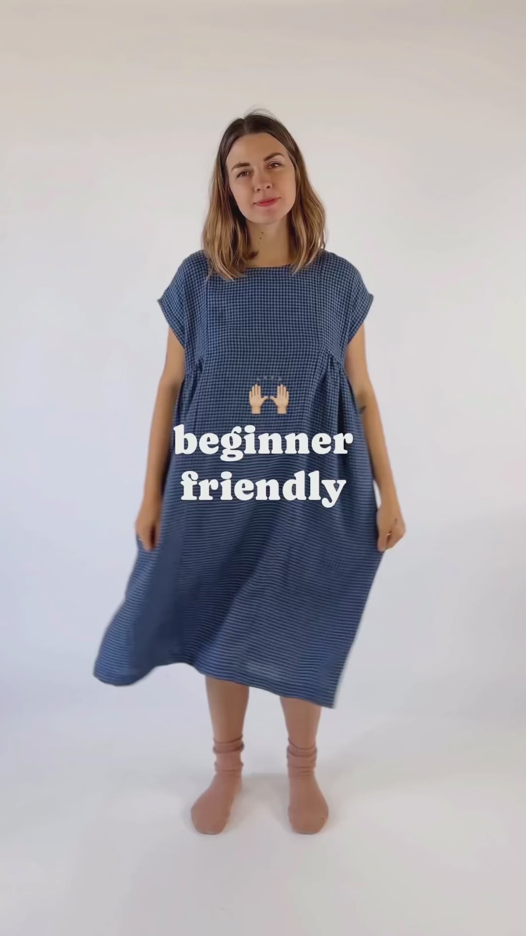 Collage Gather Dress PDF Sewing Pattern – Matchy Matchy Sewing Club