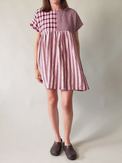 FREE Colorblock Set PDF Sewing Pattern | Beginner Top & Dress Pattern