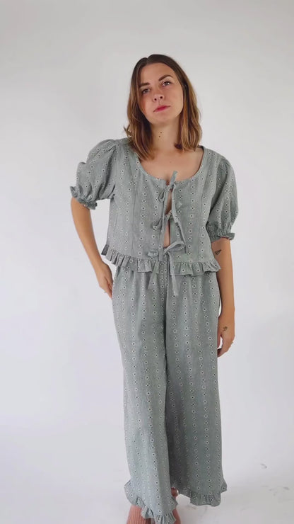 Ruffle Brunch Set PDF Sewing Pattern