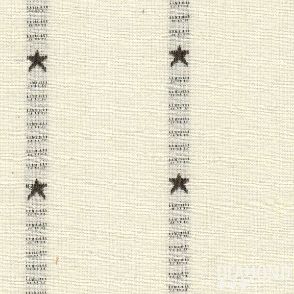 Primitive Stars Cream Pewter Cotton