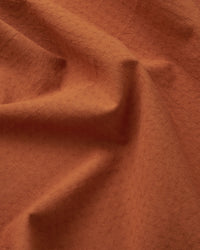 Pumpkin Tiny Dobby Check Cotton