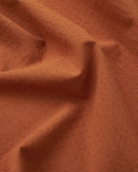 Pumpkin Tiny Dobby Check Cotton