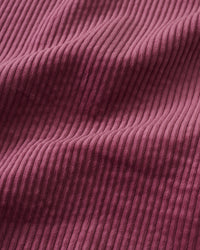 Relaxed 6 Wale Soft Washed Corduroy - Raspberry Rose