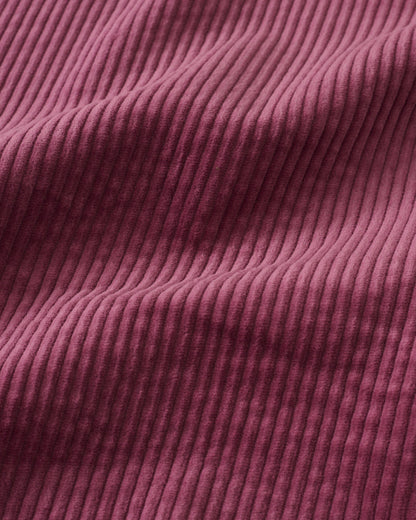 Relaxed 6 Wale Soft Washed Corduroy - Raspberry Rose
