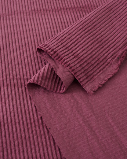Relaxed 6 Wale Soft Washed Corduroy - Raspberry Rose