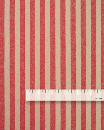 Red Earth Stripe Cotton