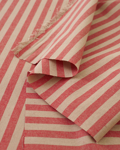 Red Earth Stripe Cotton
