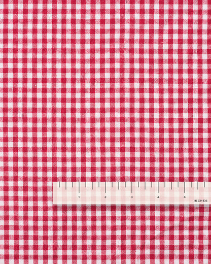 Cherry Kitchen Gingham Cotton