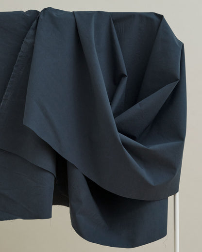 Rich Navy Midweight Poplin