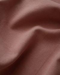 Rosewood Cotton Linen Twill