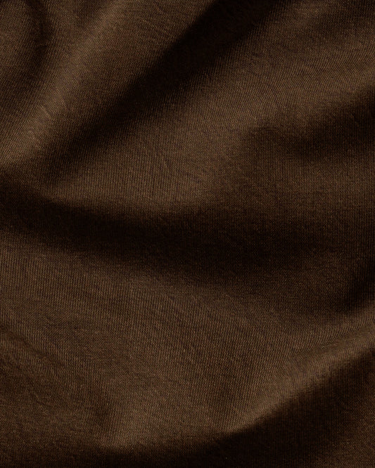 Saddle Stonewashed Denim Twill