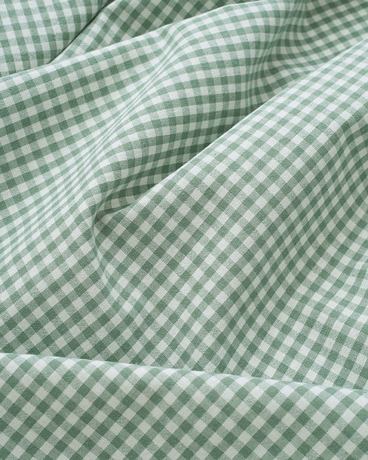 Jadite Kitchen Gingham Cotton
