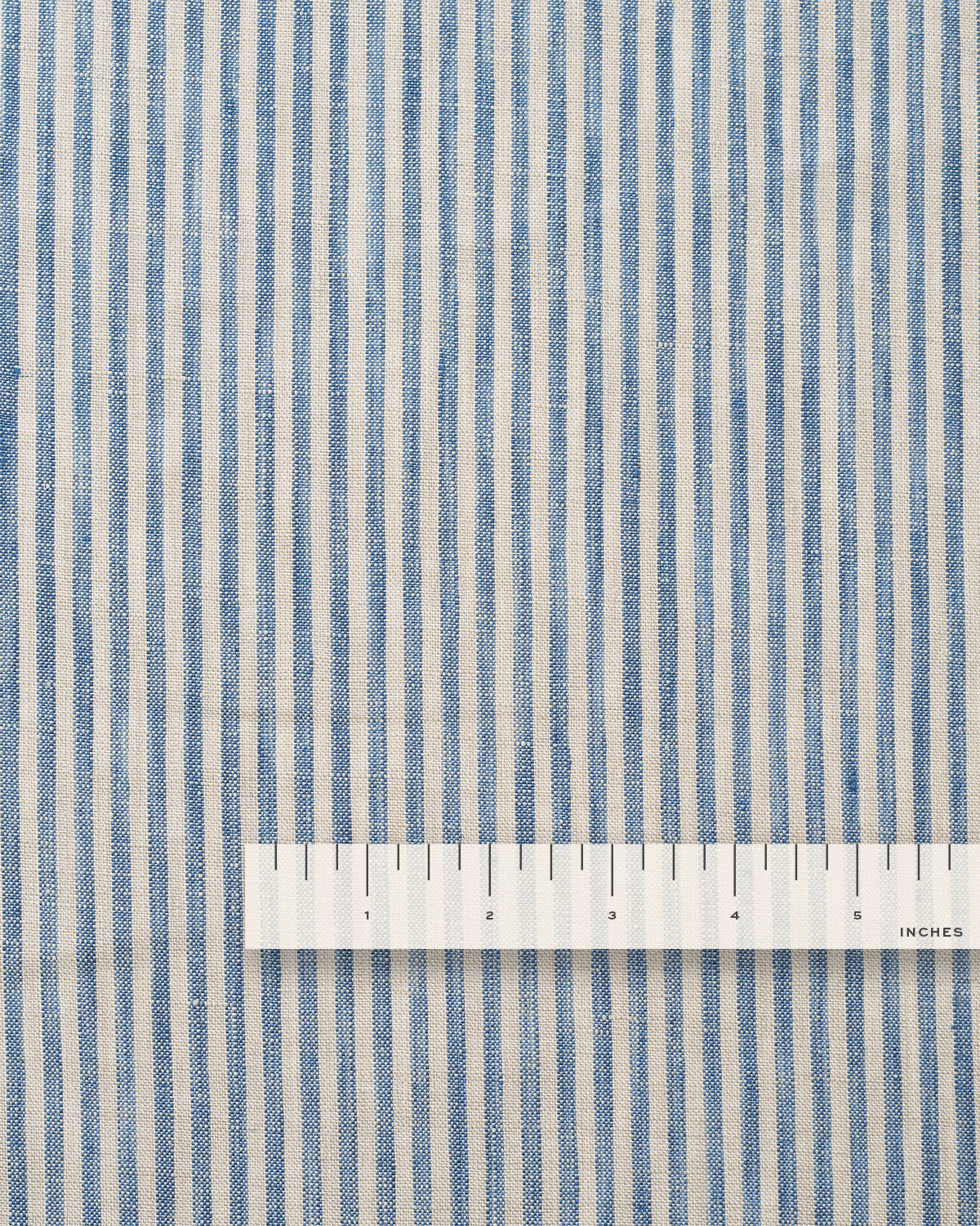 Marine Thin Stripe Linen