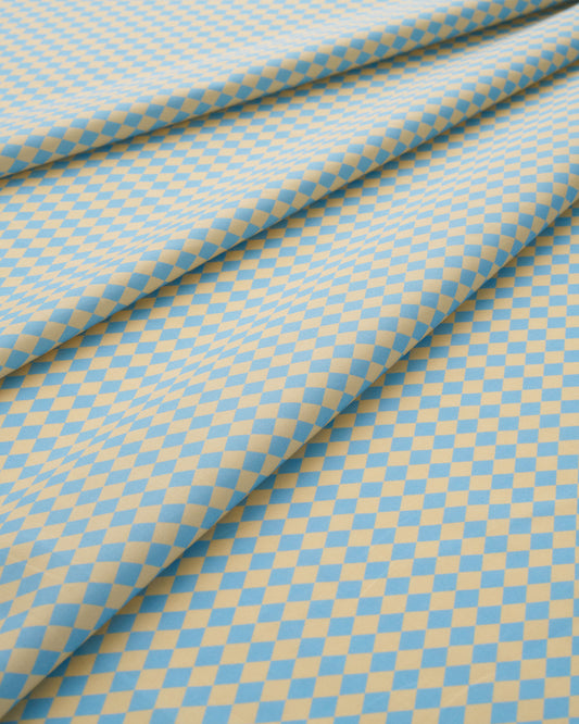 Sky Diamond Smooth Cotton Poplin