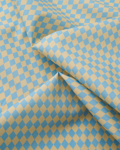 Sky Diamond Smooth Cotton Poplin