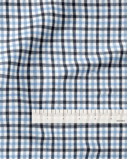 Sky Petite Gingham Cotton