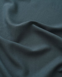 Smoke Blue Cotton Linen Twill