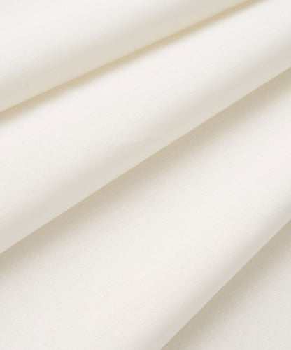 Soft White Easy Sew Linen Cotton
