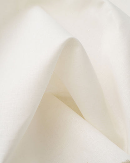 Soft White Easy Sew Linen Cotton