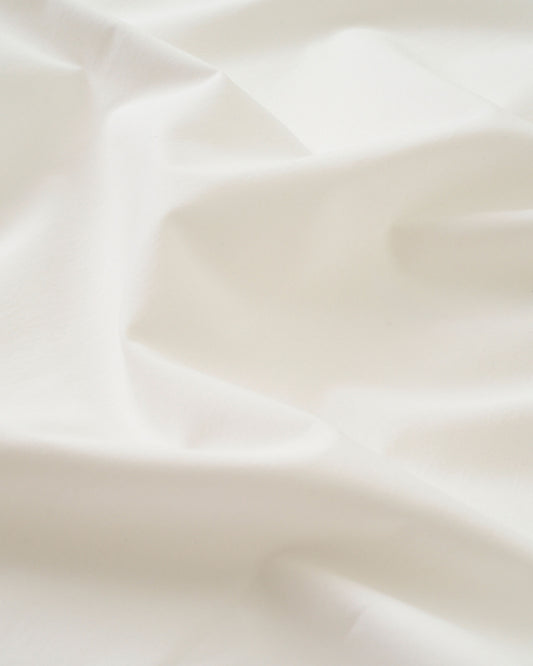 Soft White Midweight Poplin