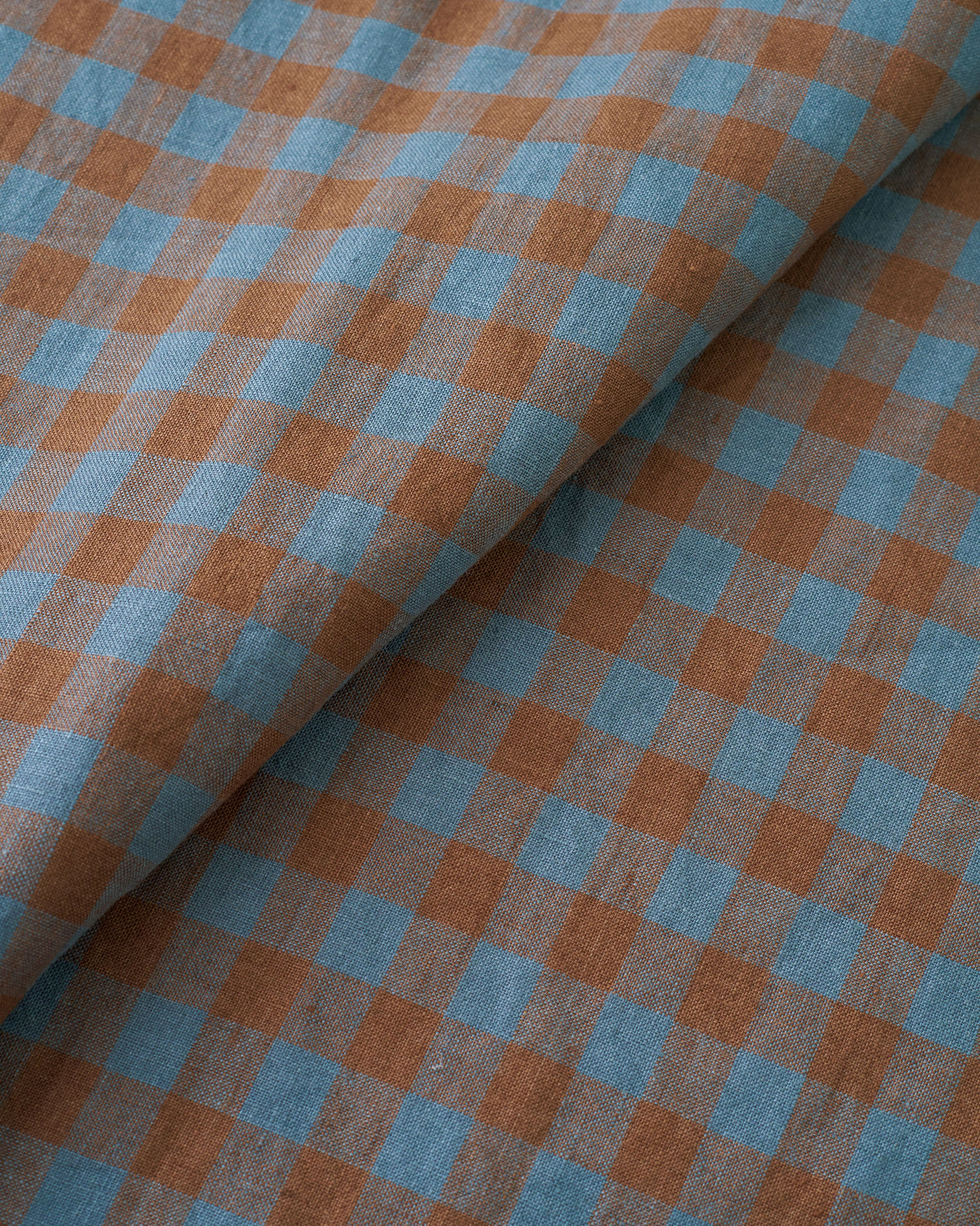 Stargaze Medium Gingham Washed Linen