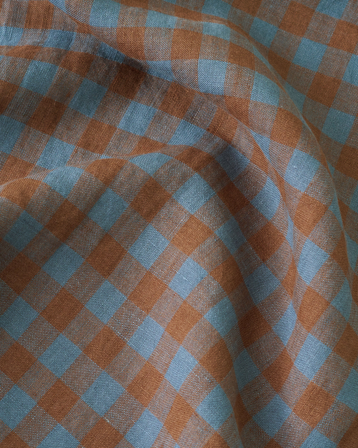 Stargaze Medium Gingham Washed Linen