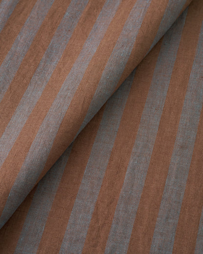 Stargaze Parlor Stripe Washed Linen