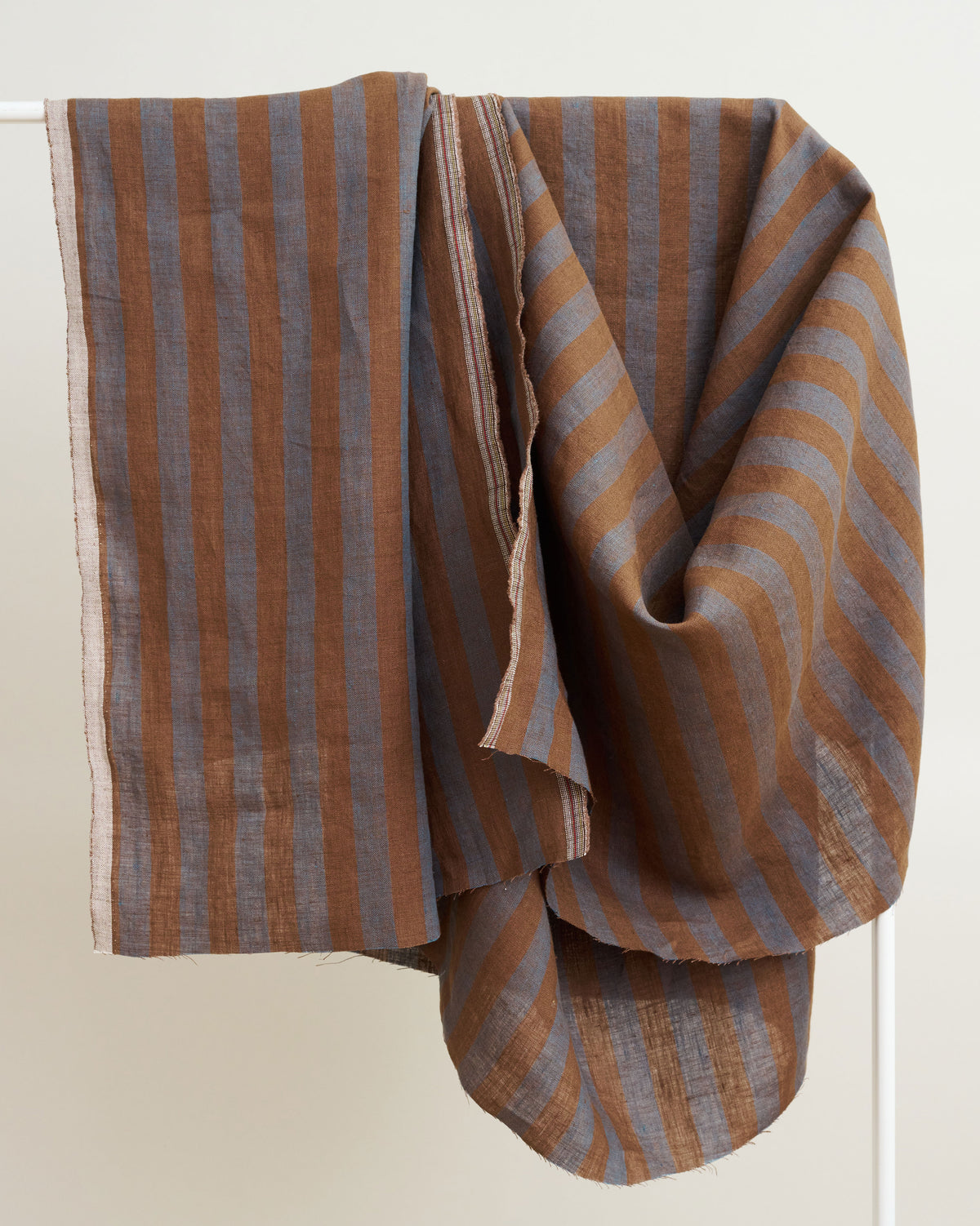 Stargaze Parlor Stripe Washed Linen