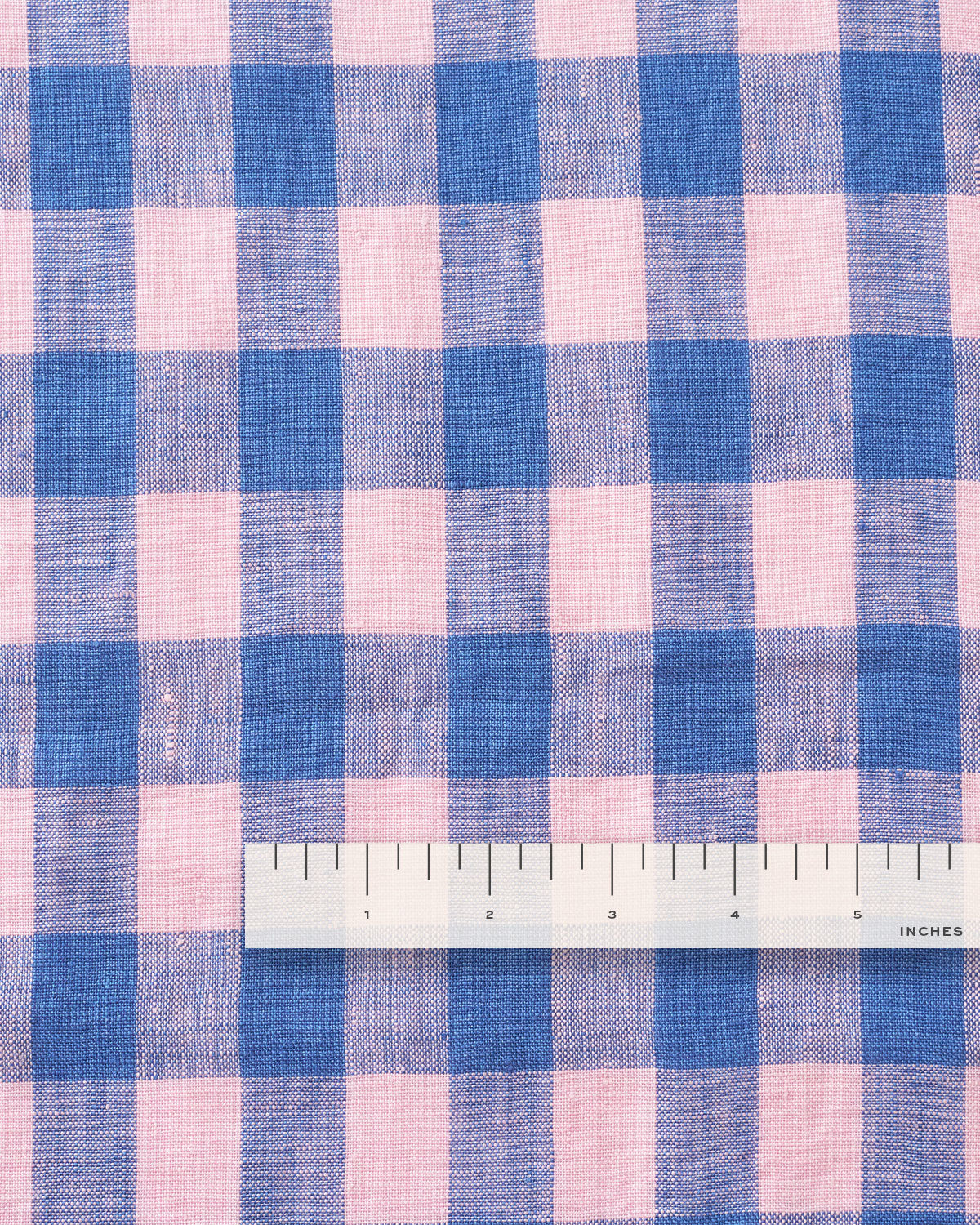 Sugarplum Large Gingham Washed Linen