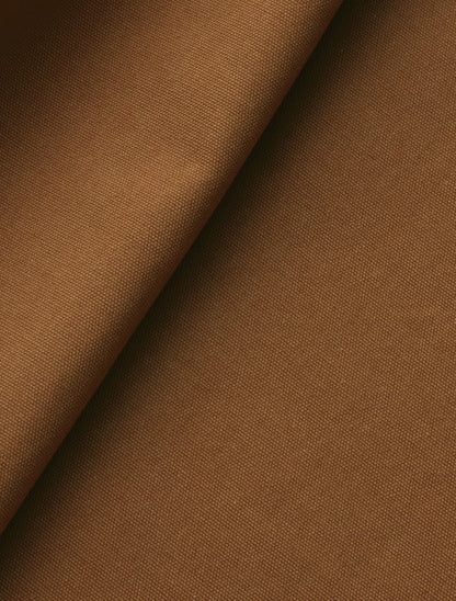 Warm Teak Relaxed Cotton Canvas