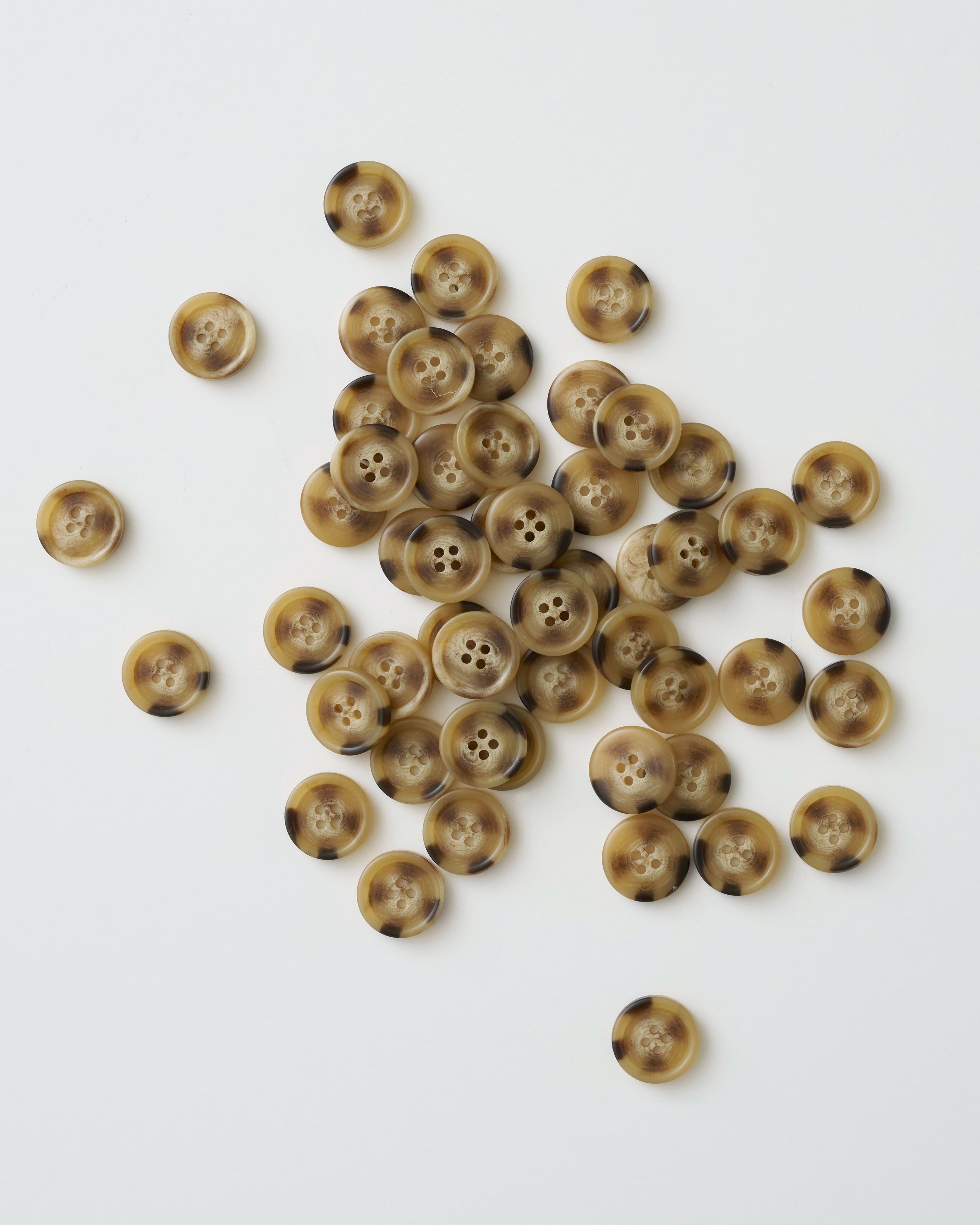 Tortoiseshell Resin Buttons – 3/4