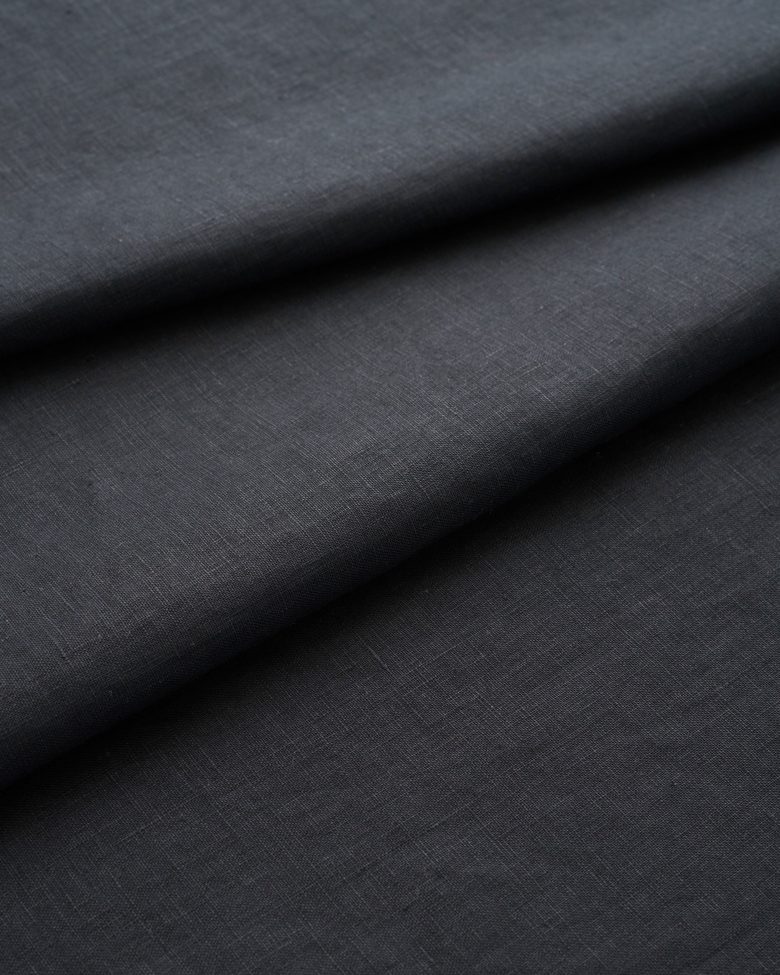 True Black Summer Cloud Linen – Matchy Matchy Sewing Club